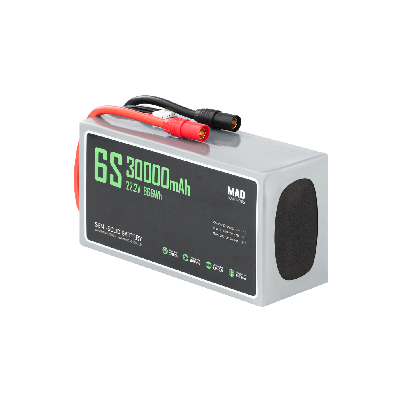 Drone Battery - Bateria de Lítio Sólida de Alta