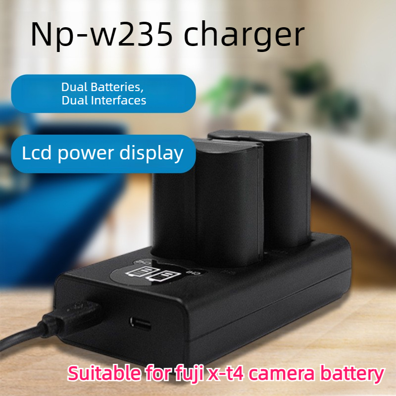 Drone Camera - 2200mAh NP-W235 NP W235 Bateria LCD
