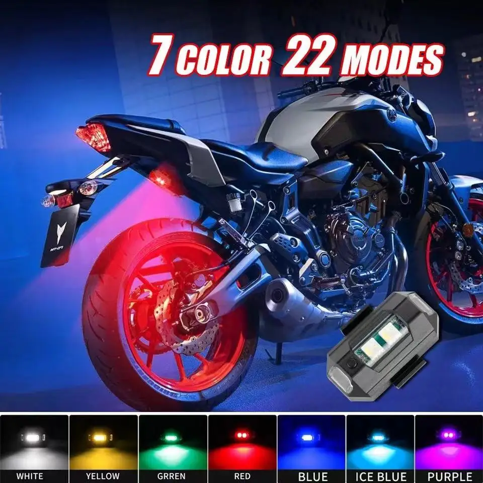 Drone Led Light - Anti-colisão LED estroboscópica para motocicleta Drone,