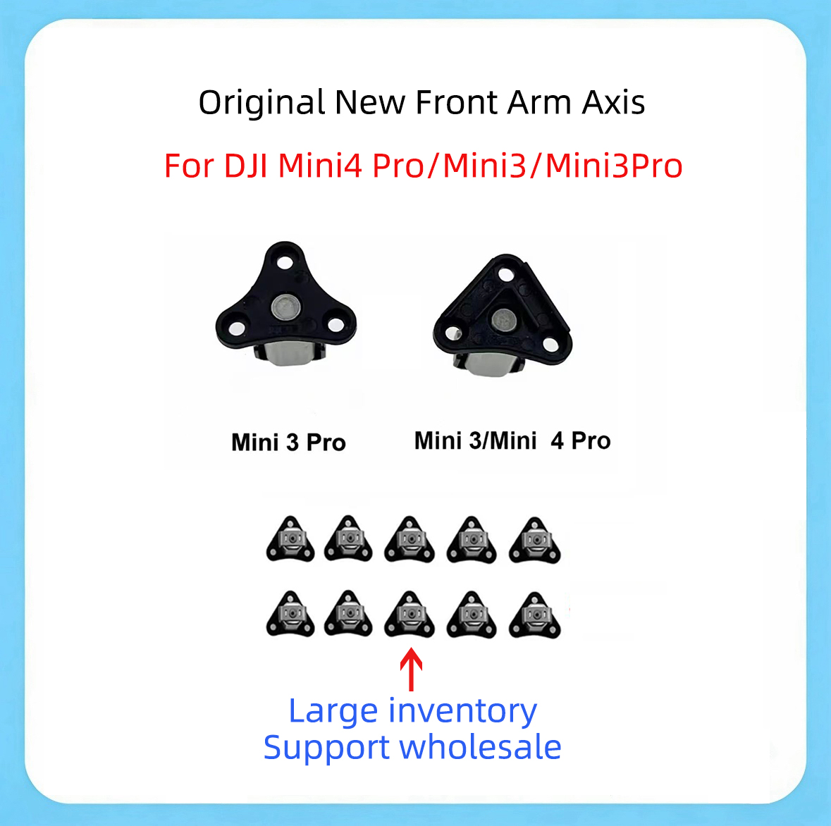 Drone Arm - Eixo Frontal Original Novo para DJI