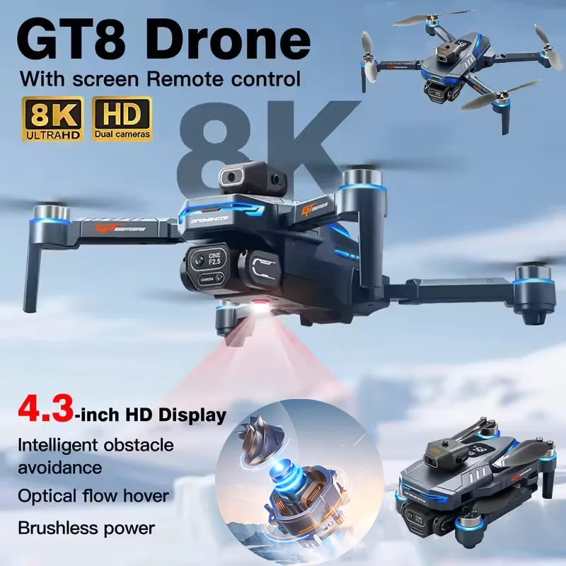 Drone Gps Mount - Drone 4K Homologado ANATEL, Novo e