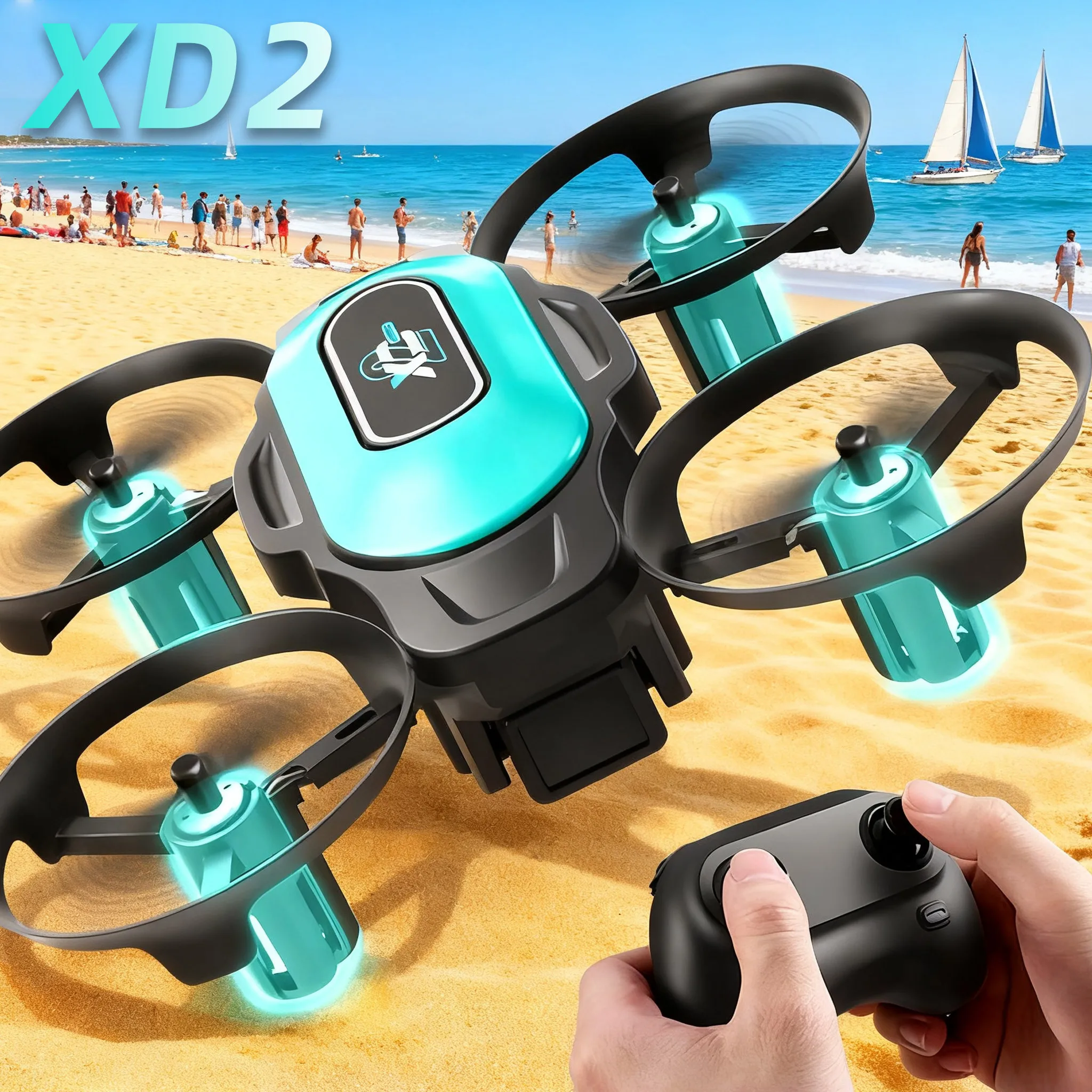 Mini Drone XD2, 360 °   Acroba - Drone Led Light avaliação e preço
