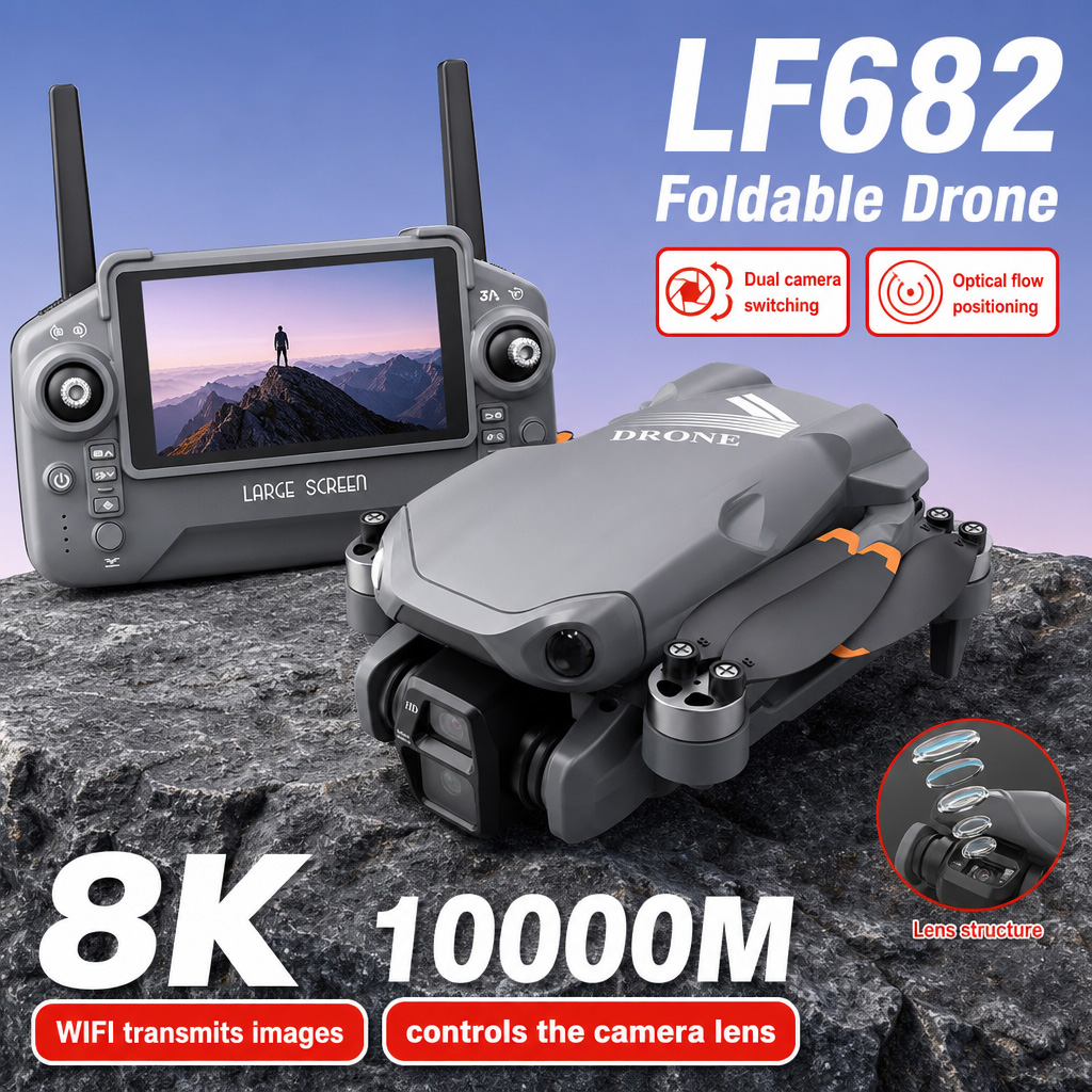 Drone Aéreo LF682 com Câmeras  - Drone Gps Module avaliação e preço