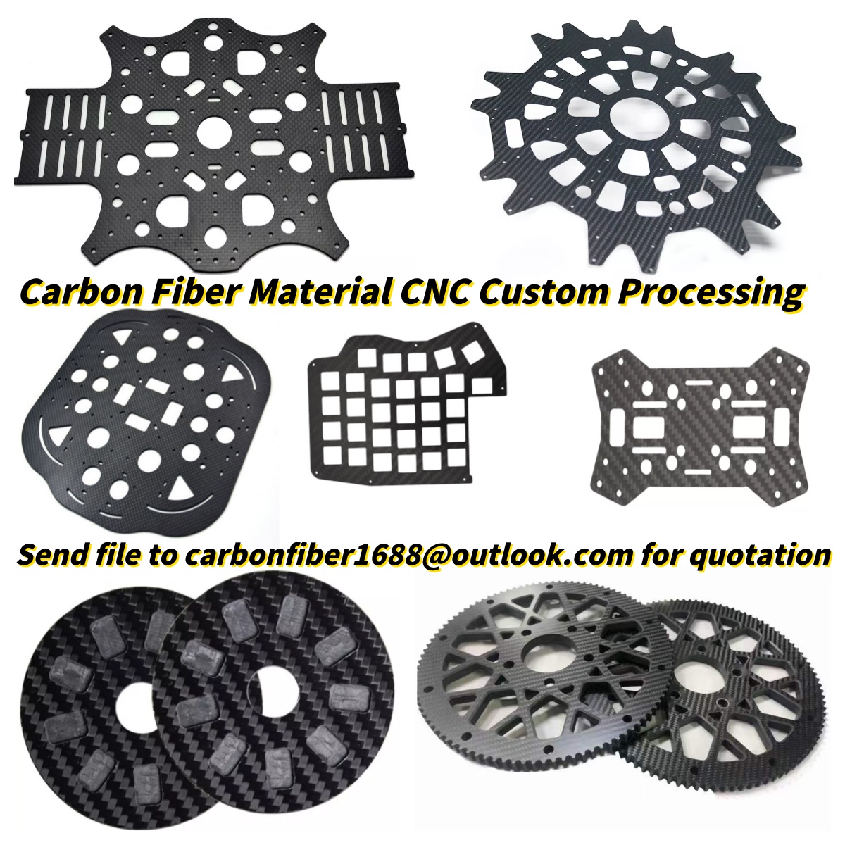 Placa de Fibra de Carbono para - Drone Arm avaliação e preço