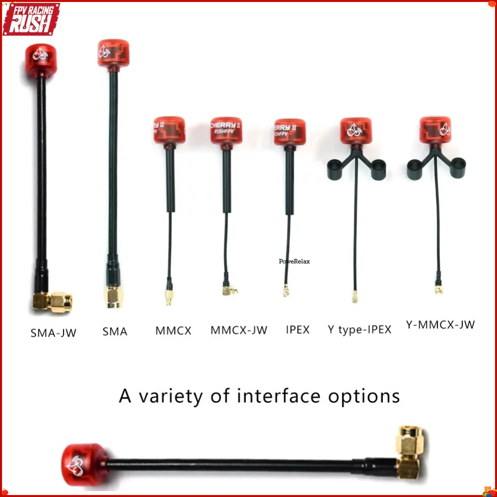 Antena FPV RUSHFPV Cherry/Ante - Drone Frame avaliação e preço