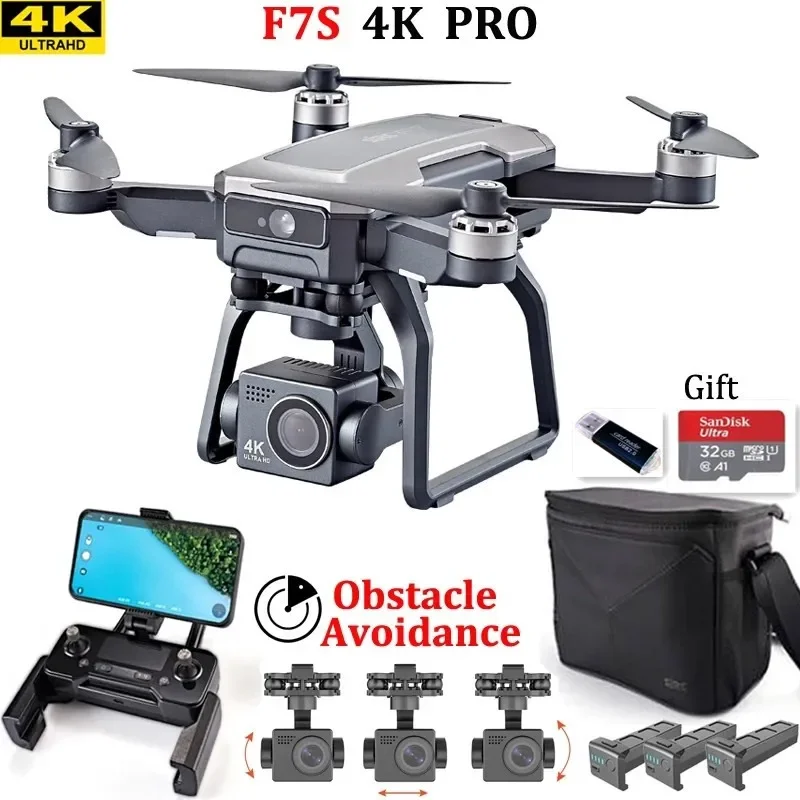 SJRC F7s 4K PRO Drone 4K para  - Drone Gps Module avaliação e preço