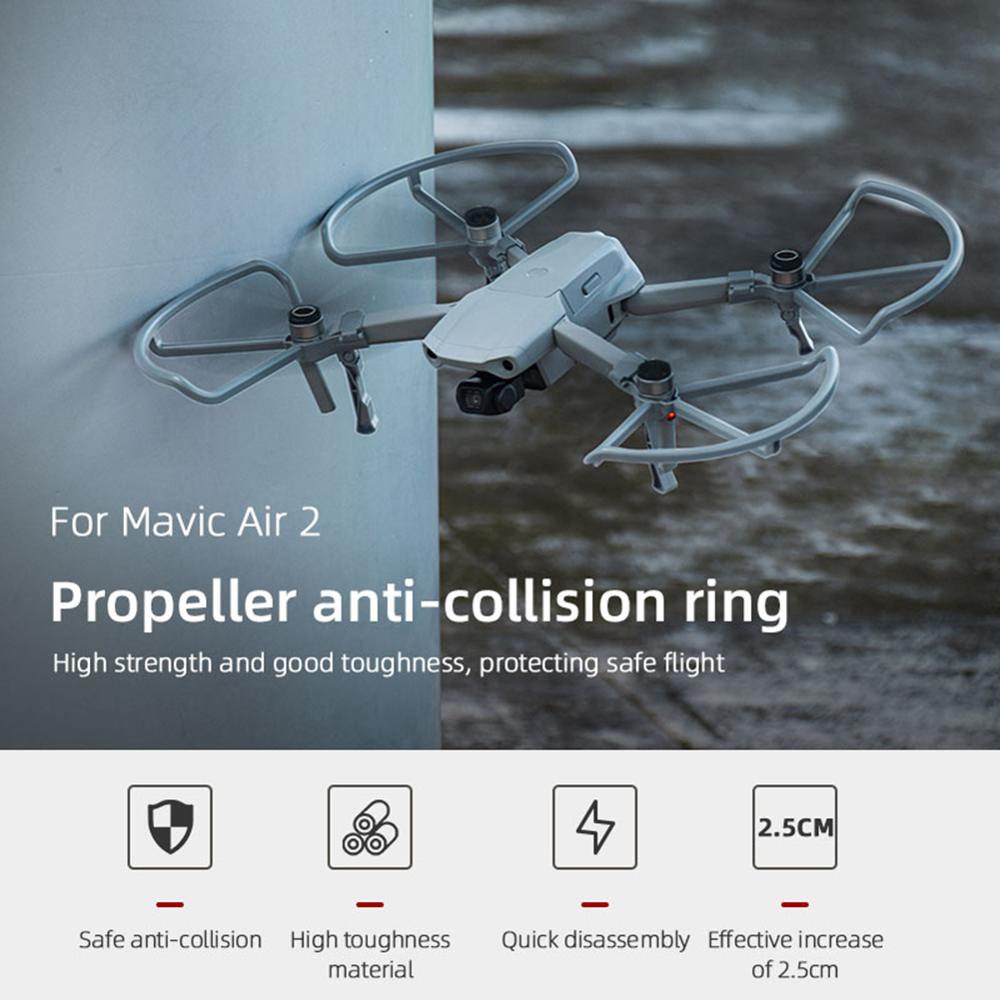 Para dji mavic ar 2 drone héli - Drone Propeller Guard avaliação e preço