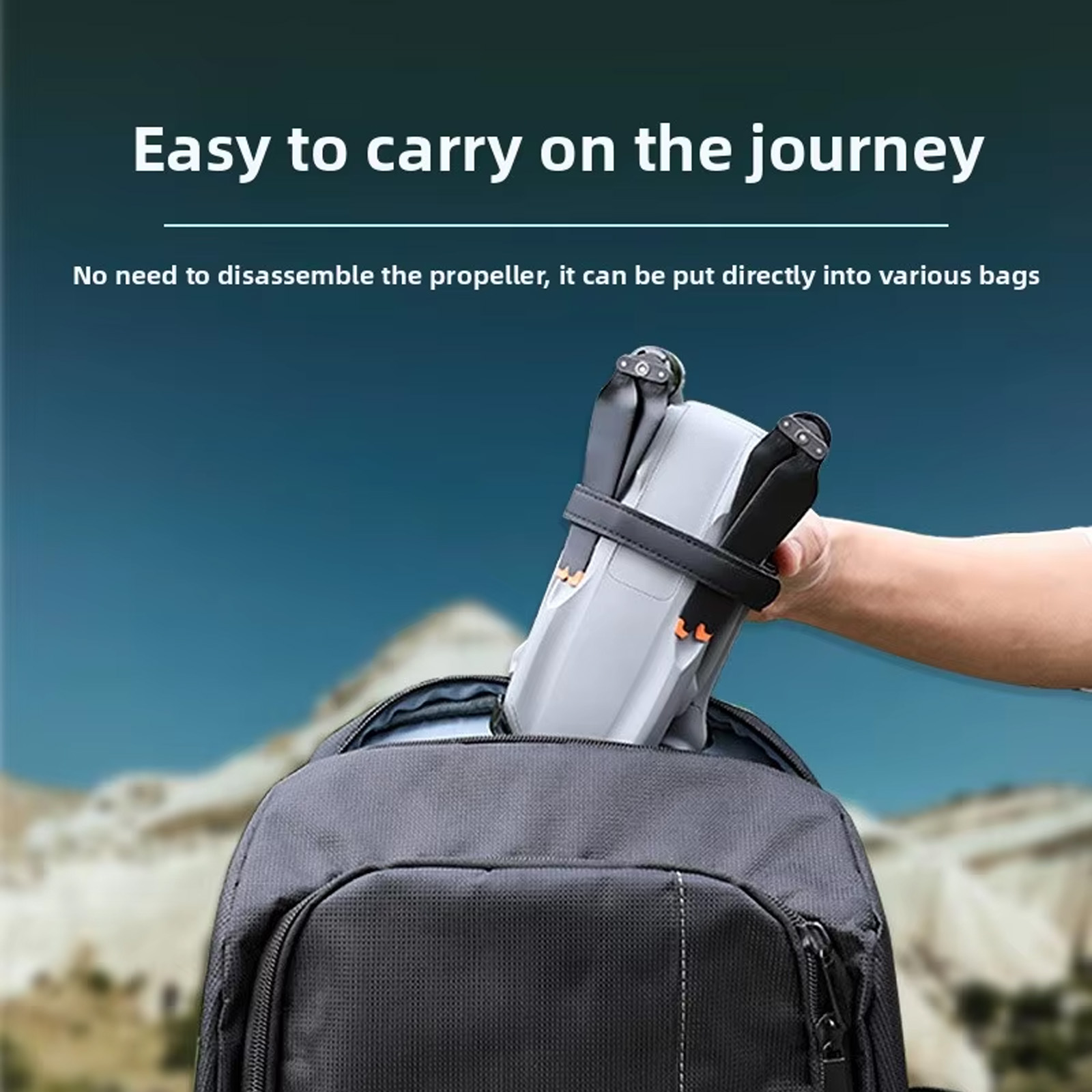 Suporte Estabilizador de Hélic - Drone Battery Strap avaliação e preço