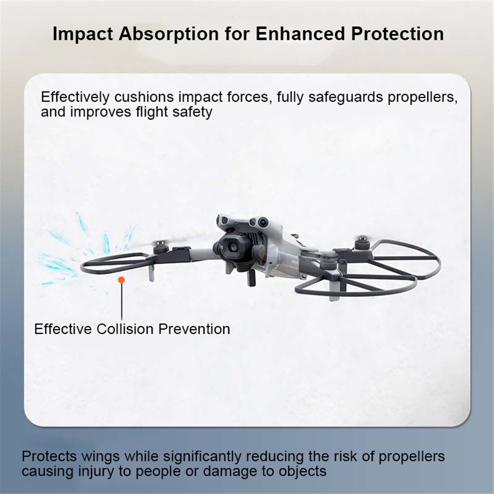 Para DJI Mini 5 Pro: Anel Prot - Drone Propeller Guard avaliação e preço