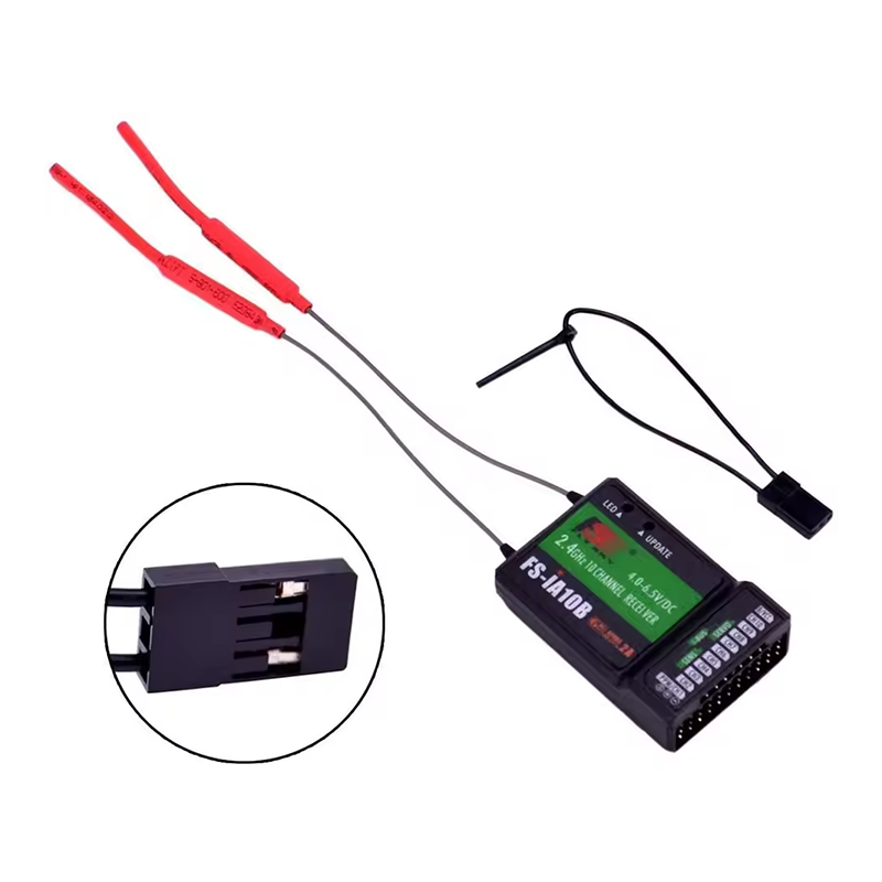 Receptor Flysky FS-iA10B 2.4G  - Drone Transmitter avaliação e preço